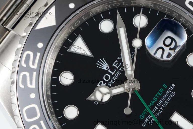 GMT-Master II 116710 LN Black Ceramic 904L Steel APSF 1:1 Best Edition VR3186 CHS