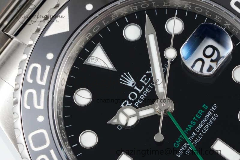 GMT-Master II 116710 LN Black Ceramic 904L Steel APSF 1:1 Best Edition VR3186 CHS