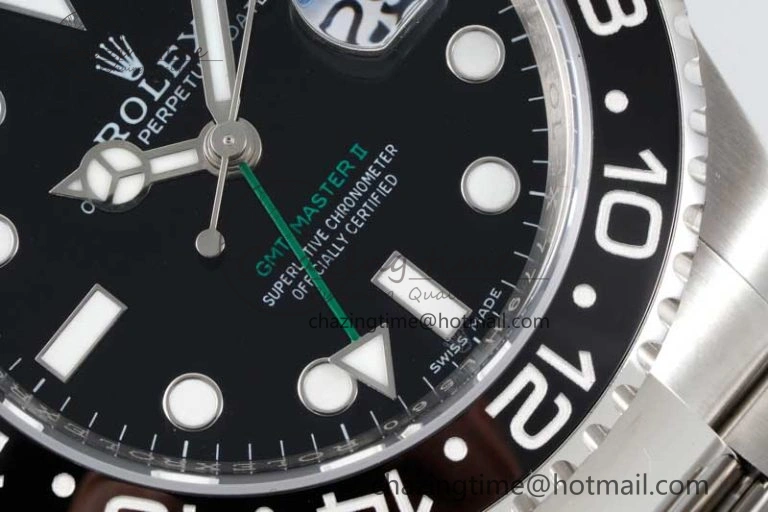 GMT-Master II 116710 LN Black Ceramic 904L Steel APSF 1:1 Best Edition VR3186 CHS