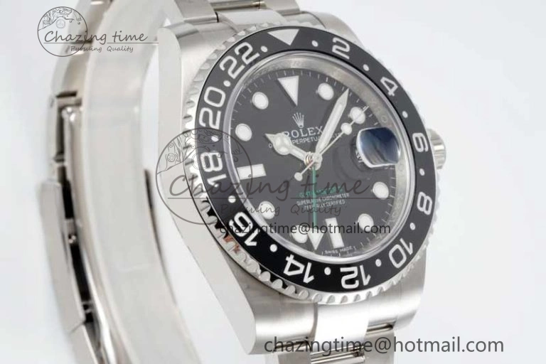 GMT-Master II 116710 LN Black Ceramic 904L Steel APSF 1:1 Best Edition VR3186 CHS