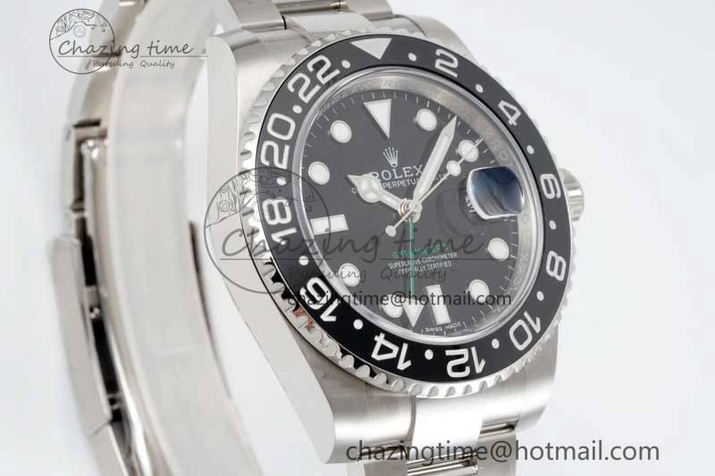 GMT-Master II 116710 LN Black Ceramic 904L Steel APSF 1:1 Best Edition VR3186 CHS