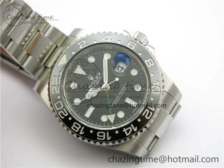 GMT-Master II 116710 LN Black Ceramic 904L Steel ARF 1:1 Best Edition SH3186 CHS