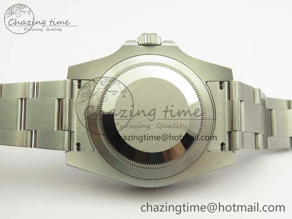 GMT-Master II 116710 LN Black Ceramic 904L Steel DJF Best Edition on SS Bracelet A2836
