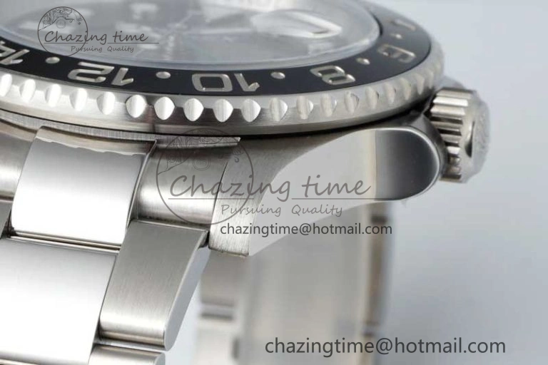 GMT-Master II 116710 LN Black Ceramic 904L Steel NTF 1:1 Best Edition on Oyster Strap VR3186 CHS