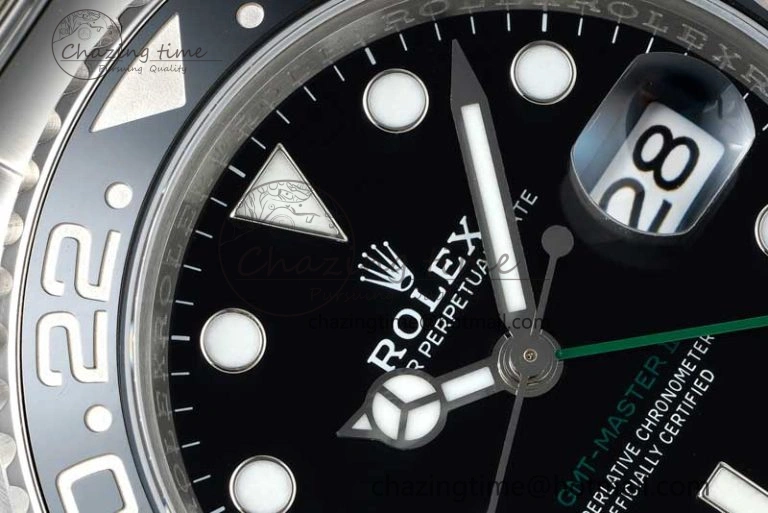 GMT-Master II 116710 LN Black Ceramic 904L Steel NTF 1:1 Best Edition on Oyster Strap VR3186 CHS