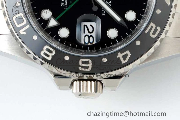 GMT-Master II 116710 LN Black Ceramic 904L Steel NTF 1:1 Best Edition on Oyster Strap VR3186 CHS