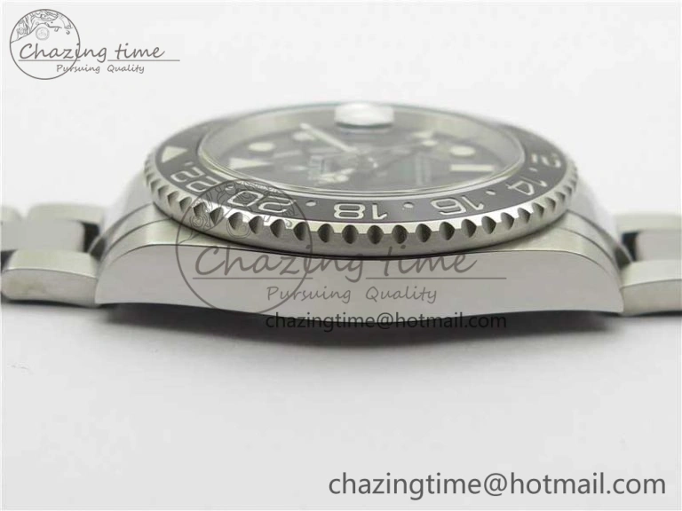 GMT-Master II 116710 LN Black Ceramic 904L Steel Noob 1:1 Best Edition SA3186 CHS V11