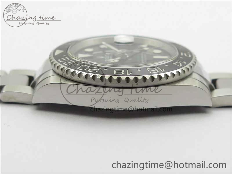 GMT-Master II 116710 LN Black Ceramic 904L Steel Noob 1:1 Best Edition SA3186 CHS V11