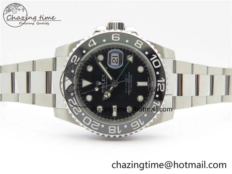 GMT-Master II 116710 LN Black Ceramic 904L Steel V9F 1:1 Best Edition SA3186 CHS