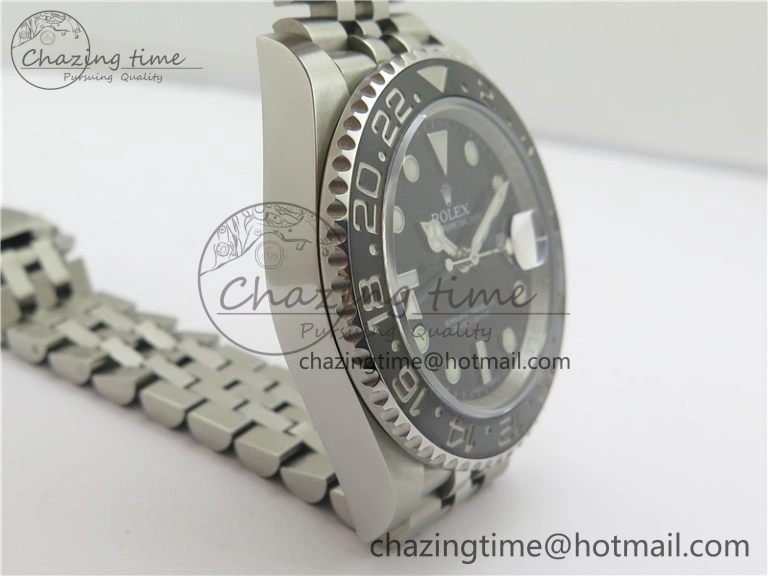 GMT-Master II 116710 LN Black Ceramic 904L Steel VRF 1:1 Best Edition On Jubilee Braclet VR3186 CHS V3 (CF Bezel)