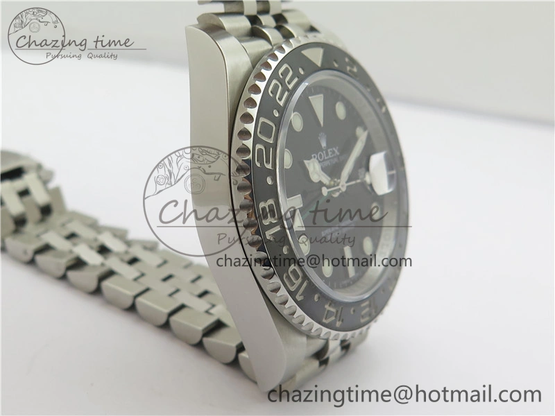 GMT-Master II 116710 LN Black Ceramic 904L Steel VRF 1:1 Best Edition On Jubilee Braclet VR3186 CHS V3 (CF Bezel)