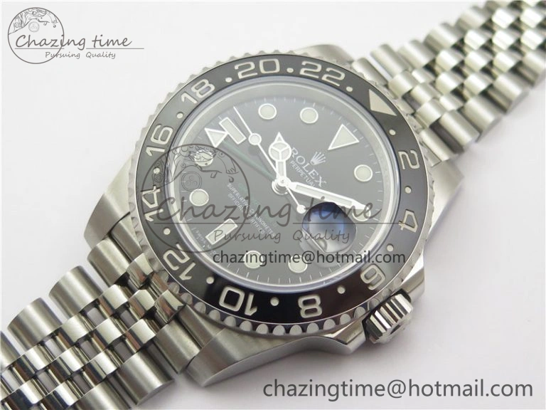GMT-Master II 116710 LN Black Ceramic 904L Steel VRF 1:1 Best Edition On Jubilee Braclet VR3186 CHS V3 (CF Bezel)