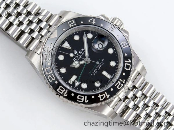 GMT Master II 116710 LN HGF 904L SS 1:1 Best Edition on Jubilee Bracelet VR3186 CHS