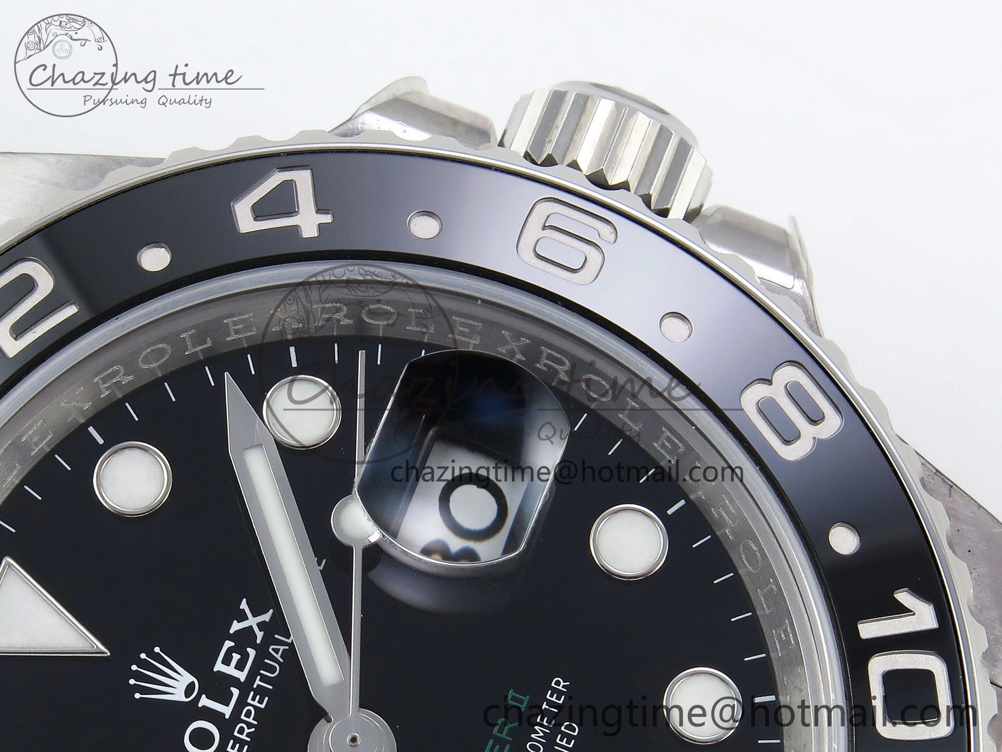 GMT Master II 116710 LN HGF 904L SS 1:1 Best Edition on Jubilee Bracelet VR3186 CHS