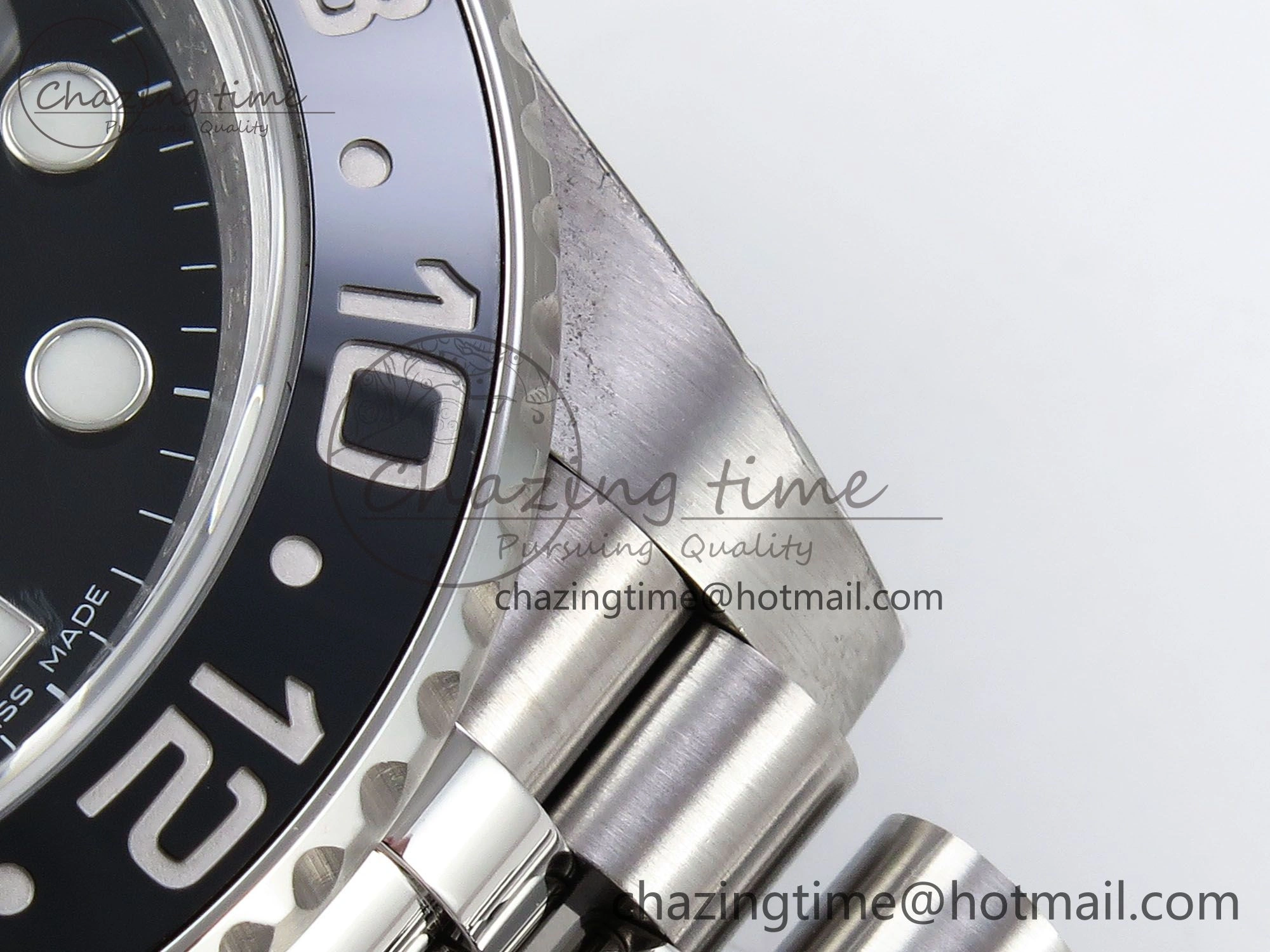 GMT Master II 116710 LN HGF 904L SS 1:1 Best Edition on Jubilee Bracelet VR3186 CHS
