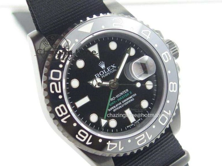 GMT-Master II 116710 LN Real Ceramic Bezel Pro Hunter Edition