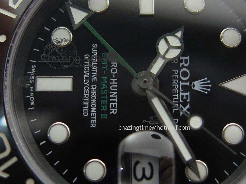 GMT-Master II 116710 LN Real Ceramic Bezel Pro Hunter Edition