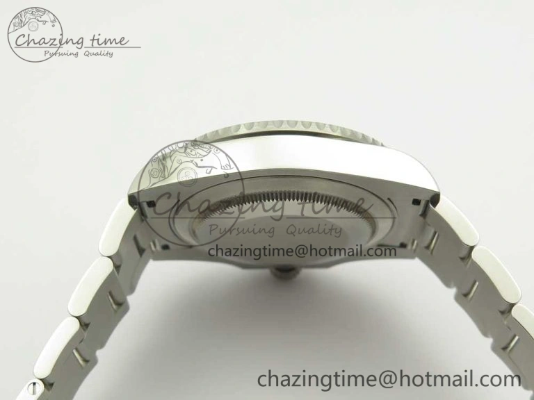 GMT Master II 116710 Real Black Blue Ceramic Bezel 904L SS DJF Best Edition Blue Dial on 904L Oyster Bracelet A2836