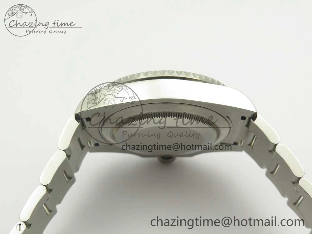 GMT Master II 116710 Real Black Blue Ceramic Bezel 904L SS DJF Best Edition Blue Dial on 904L Oyster Bracelet A2836