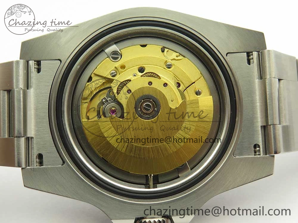 GMT Master II 116710 Real Black Blue Ceramic Bezel 904L SS DJF Best Edition Blue Dial on 904L Oyster Bracelet A2836