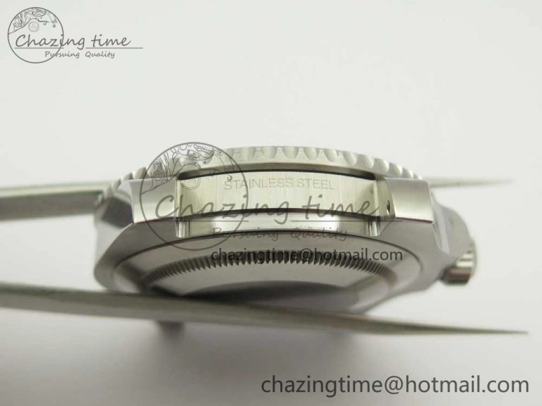 GMT Master II 116710 Real Black Blue Ceramic Bezel 904L SS DJF Best Edition Blue Dial on 904L Oyster Bracelet A2836