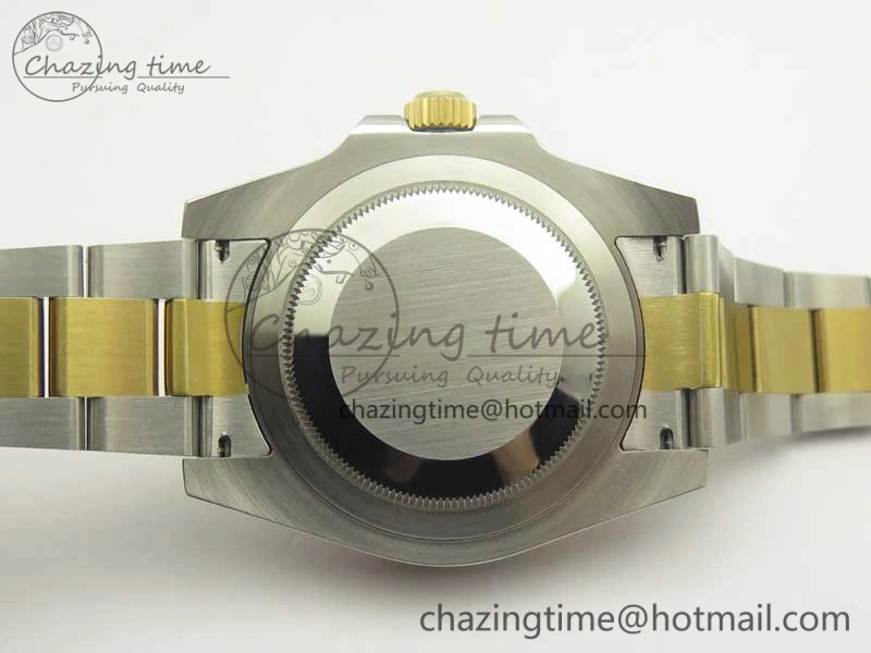 GMT Master II 116713 GMF 904L Steel Edition Green Dial on SS YG Bracelet A2836