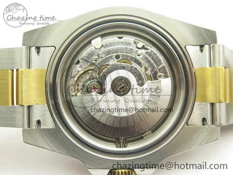 GMT Master II 116713 GMF 904L Steel Edition Green Dial on SS YG Bracelet A2836