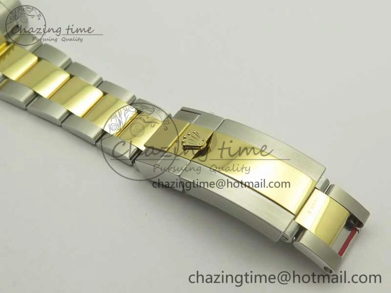 GMT Master II 116713 GMF 904L Steel Edition Green Dial on SS YG Bracelet A2836