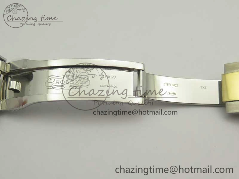 GMT Master II 116713 GMF 904L Steel Edition Green Dial on SS YG Bracelet A2836