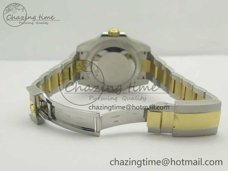 GMT Master II 116713 GMF 904L Steel Edition Green Dial on SS YG Bracelet A2836