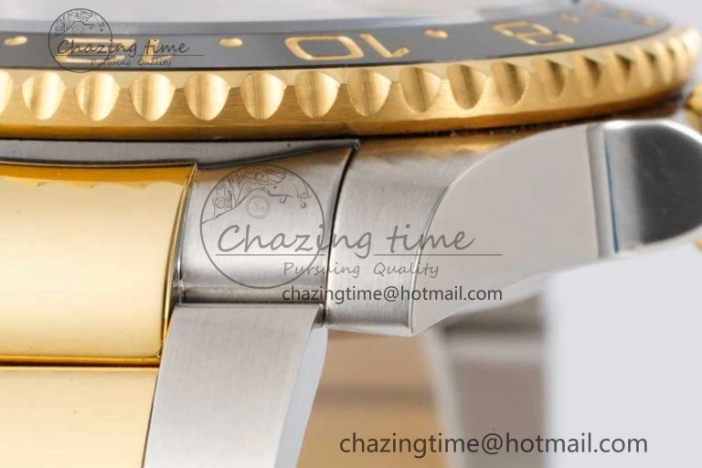 GMT Master II 116713 LN 904L SS APF 1:1 Best Edition on SS YG Bracelet VR3186 CHS