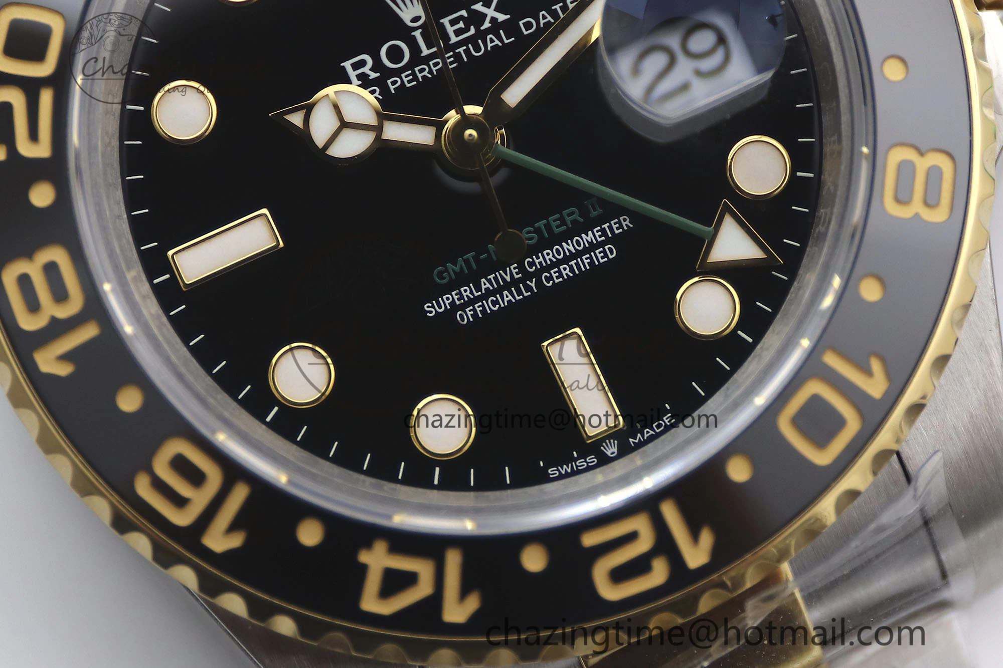 GMT Master II 116713 LN 904L SS TW+ Best Edition on SS YG Bracelet VR3186 CHS