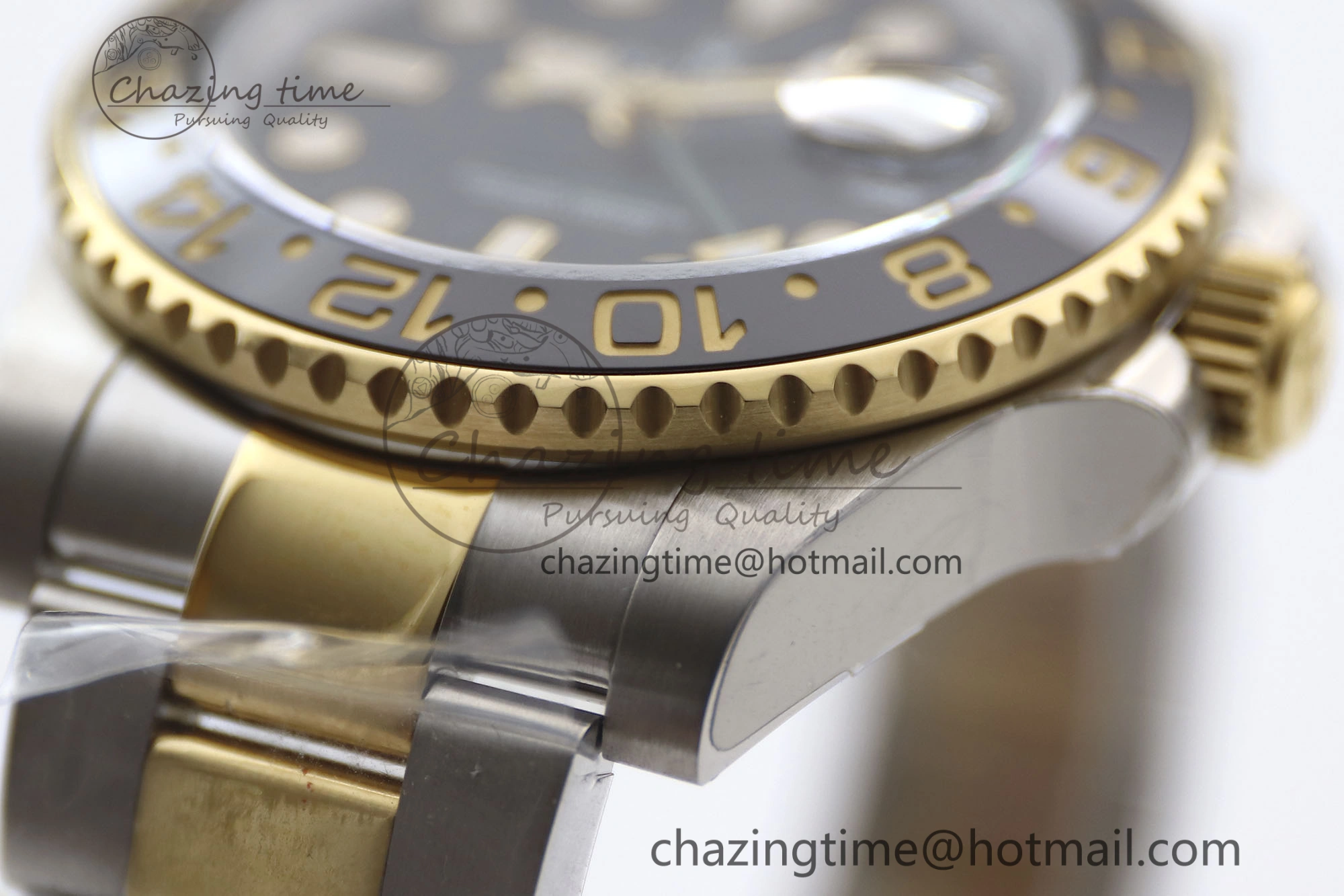 GMT Master II 116713 LN 904L SS TW+ Best Edition on SS YG Bracelet VR3186 CHS