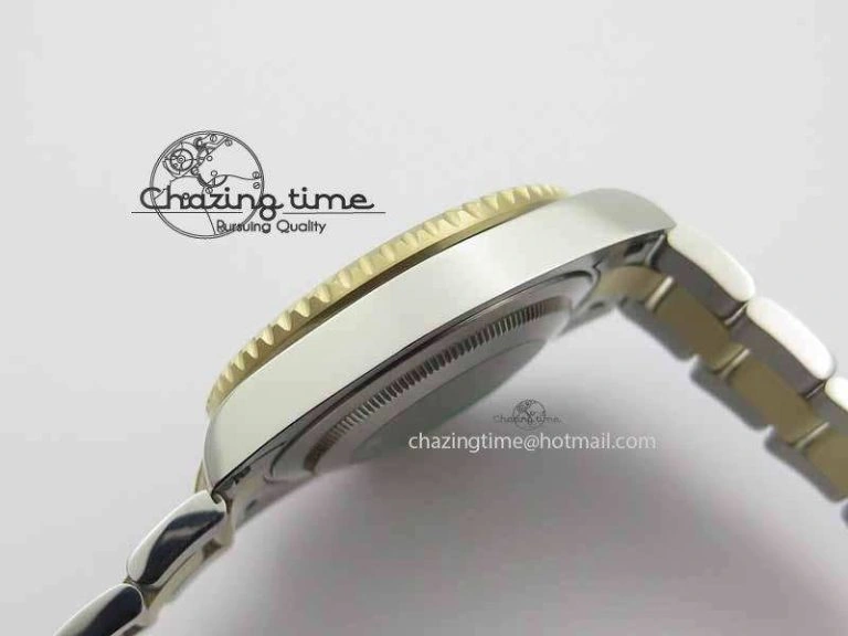GMT-Master II 116713 LN Black Ceramic Thick YG Wrapped 1:1 Noob Best Edition A3187 (Correct Hand Stack)