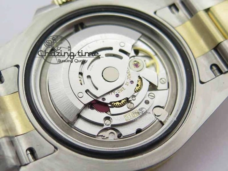 GMT-Master II 116713 LN Black Ceramic Thick YG Wrapped 1:1 Noob Best Edition A3187 (Correct Hand Stack)