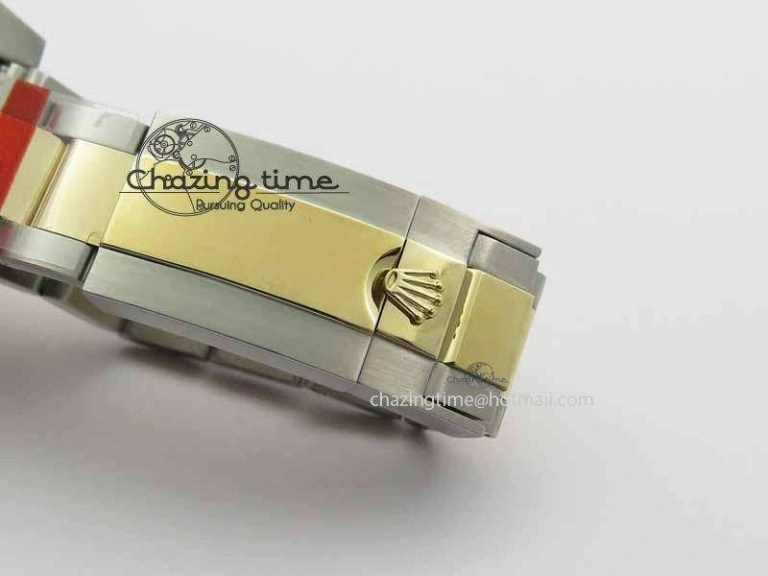 GMT-Master II 116713 LN Black Ceramic Thick YG Wrapped 1:1 Noob Best Edition A3187 (Correct Hand Stack)