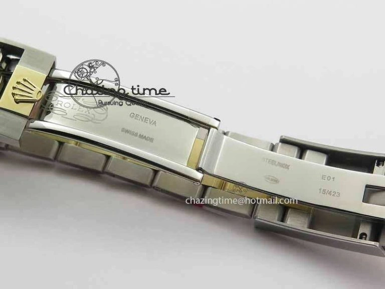 GMT-Master II 116713 LN Black Ceramic Thick YG Wrapped 1:1 Noob Best Edition A3187 (Correct Hand Stack)