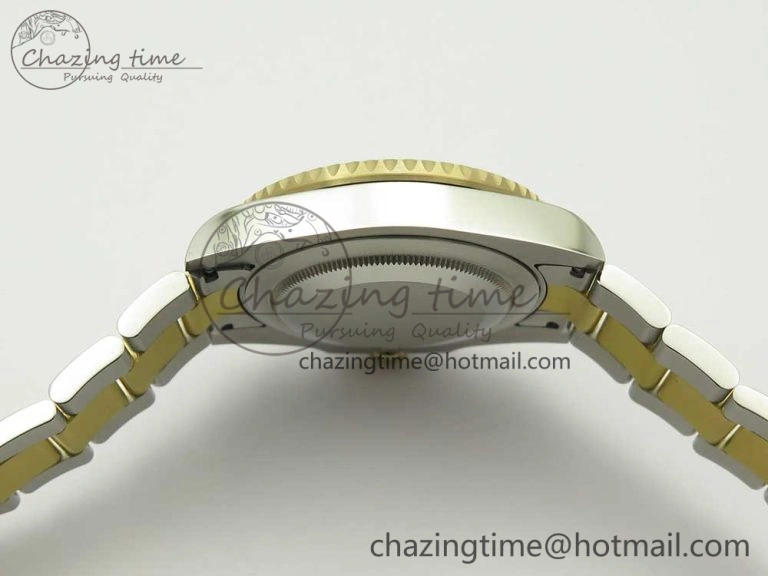 GMT-Master II 116713 LN Black Ceramic Thick YG Wrapped 904L Steel 1:1 Noob Best Edition A3187 (Correct Hand Stack)