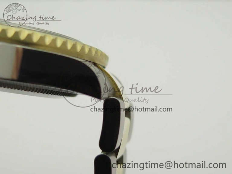 GMT-Master II 116713 LN Black Ceramic Thick YG Wrapped 904L Steel 1:1 Noob Best Edition A3187 (Correct Hand Stack)