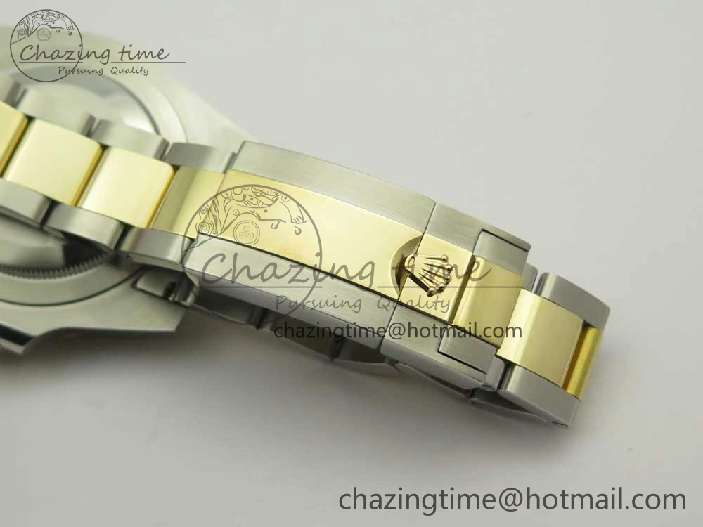 GMT-Master II 116713 LN Black Ceramic Thick YG Wrapped 904L Steel 1:1 Noob Best Edition A3187 (Correct Hand Stack)