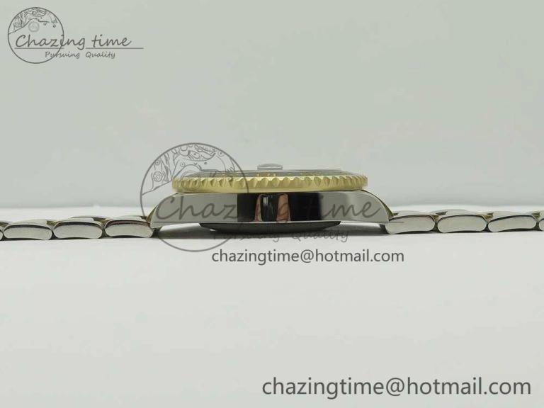 GMT-Master II 116713 LN Black Ceramic Thick YG Wrapped 904L Steel 1:1 Noob Best Edition A3187 (Correct Hand Stack)