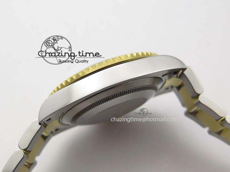 GMT-Master II 116713 LN Bp-Maker Best Edition YG Wrapped Bezel Black Dial On SS YG Bracelet ETA2836