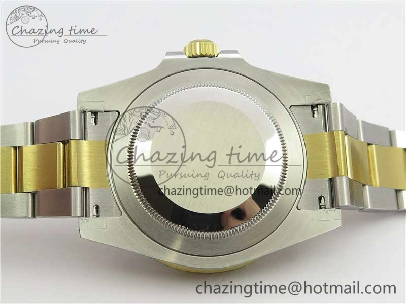 GMT-Master II 116713 LN YG Wrapped 904L Steel GMF 1:1 Best Edition A3186 (Correct Hand Stack)