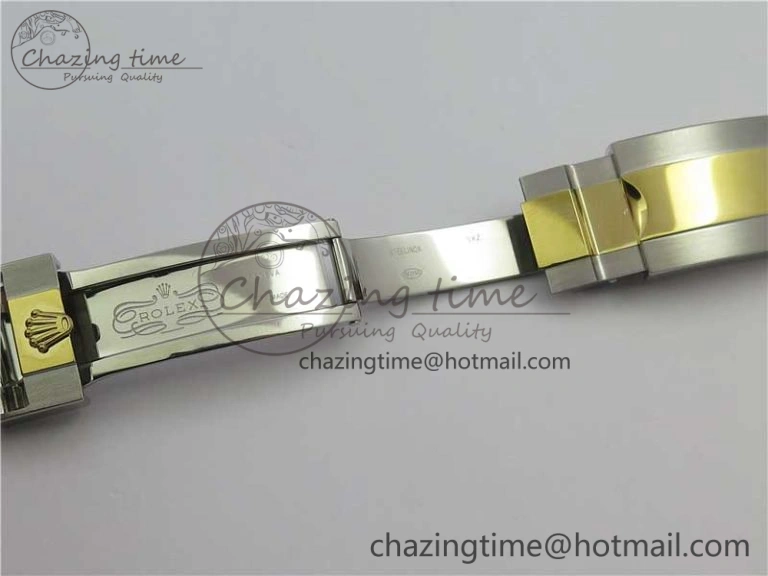 GMT-Master II 116713 LN YG Wrapped 904L Steel GMF 1:1 Best Edition A3186 (Correct Hand Stack)