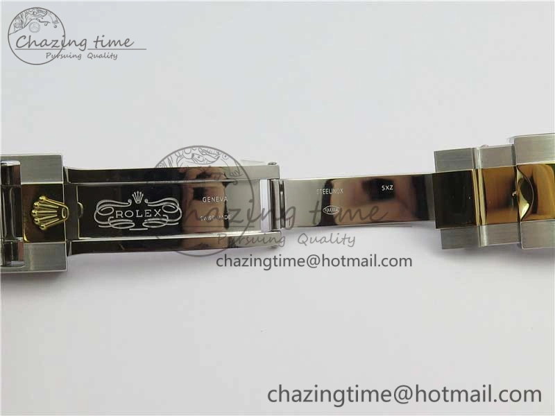 GMT-Master II 116713 LN YG Wrapped 904L Steel GMF 1:1 Best Edition A3186 (Correct Hand Stack)