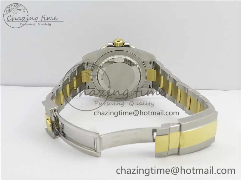 GMT-Master II 116713 LN YG Wrapped 904L Steel GMF 1:1 Best Edition A3186 (Correct Hand Stack)