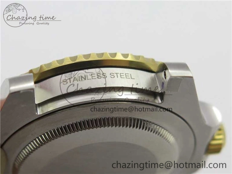 GMT-Master II 116713 LN YG Wrapped 904L Steel GMF 1:1 Best Edition A3186 (Correct Hand Stack)