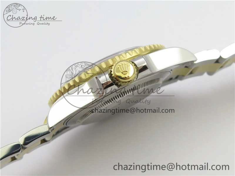 GMT-Master II 116713 LN YG Wrapped 904L Steel GMF 1:1 Best Edition A3186 (Correct Hand Stack)