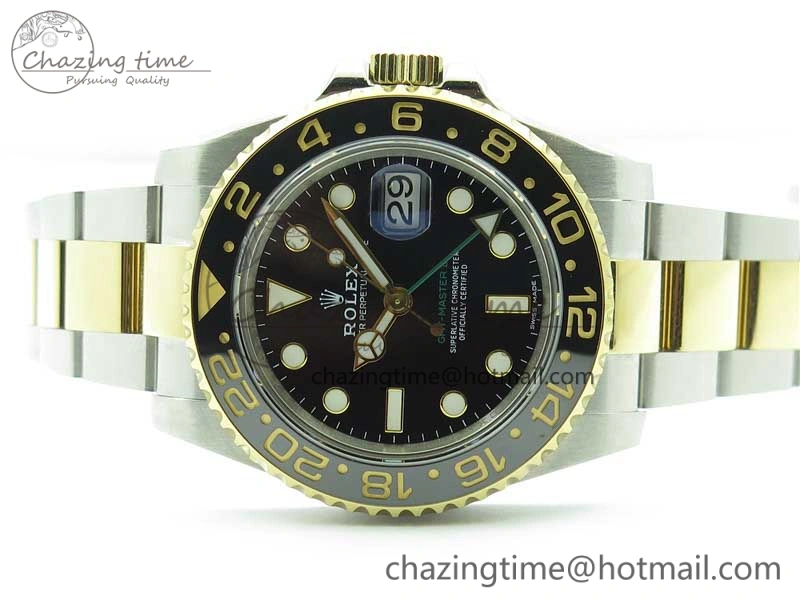 GMT-Master II 116713 Two Tone SS YG 904L Steel ARF 1:1 Best Edition SH3186 CHS