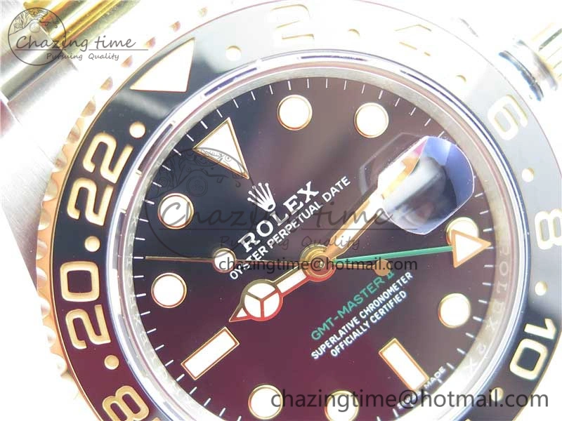 GMT-Master II 116713 Two Tone SS YG 904L Steel ARF 1:1 Best Edition SH3186 CHS